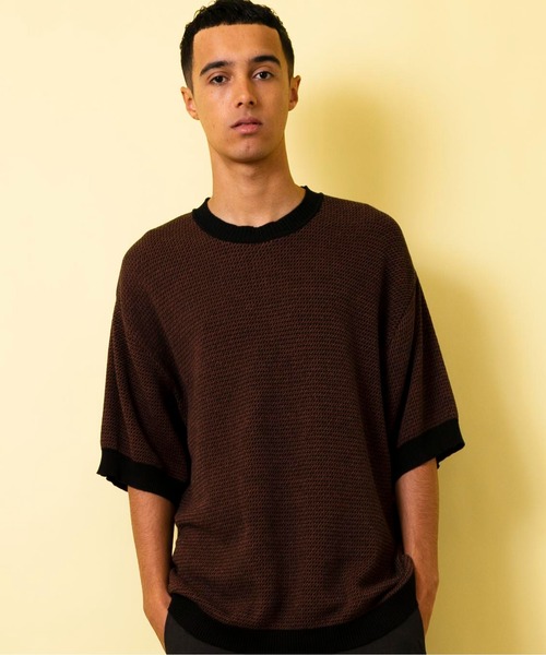 FACTOTUM（ファクトタム） tシャツ 「FACTOTUM」ジャガードニット 