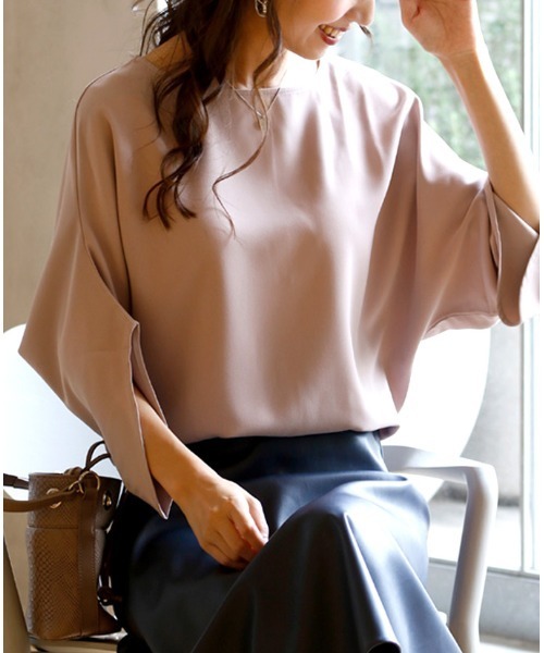 Ehre style ブラウス シャツ 美しいデザイン袖 綺麗魅せブラウス