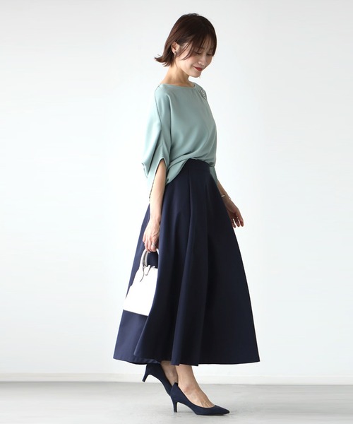 Ehre style ブラウス シャツ 美しいデザイン袖 綺麗魅せブラウス