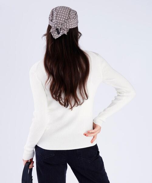 ニット セーター ニュータートルプルオーバー レディース