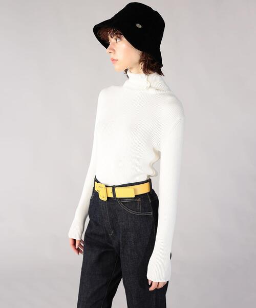 ニット セーター ニュータートルプルオーバー レディース