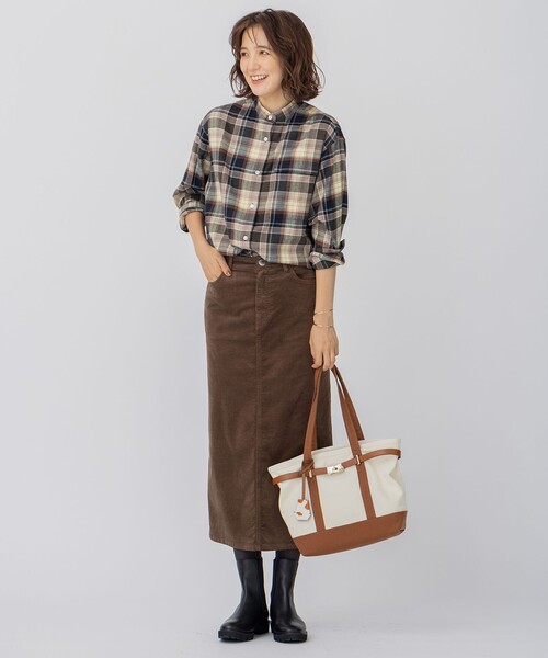 23区 CANCLINI メルトン バンドカラーシャツ（サイズ46） 23区 CANCLINI メルトン バンドカラーシャツ（サイズ46） - メルカリ