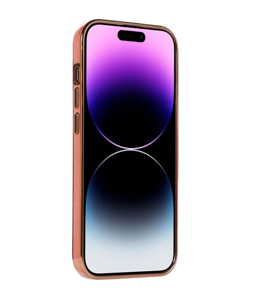 TeddyShop スマホケース 「iPhone14 Pro用」メタリックゴールド