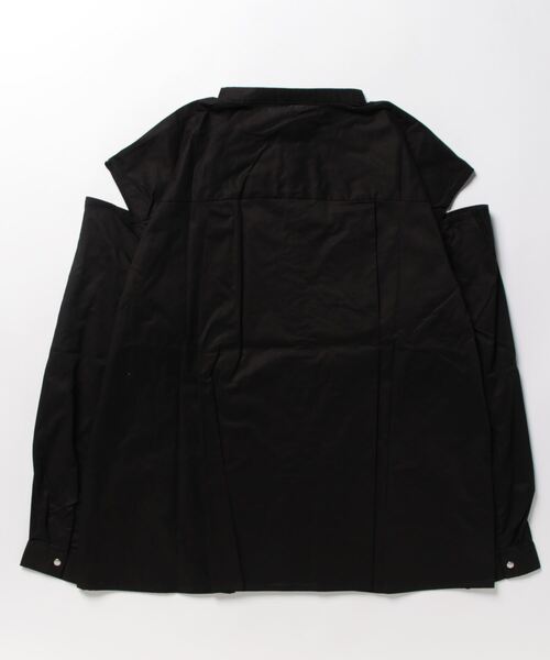 STYLEBLOCK ブラウス シャツ ブロードカットスリーブフライ