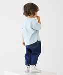 パンツ デニム ジーンズ テーパードデニムパンツの詳細画像3