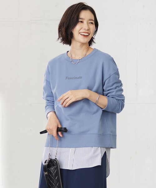 tシャツ ロゴ 裏毛 カットソー レディース : ZOZOTOWN Yahoo!店