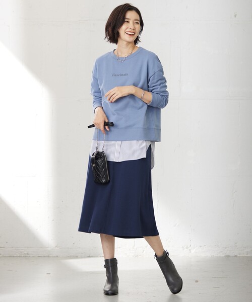tシャツ ロゴ 裏毛 カットソー レディース : ZOZOTOWN Yahoo!店