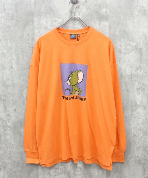 tシャツ TOM＆JERRY トム＆ジェリー BIG 長袖Tシャツ メンズ