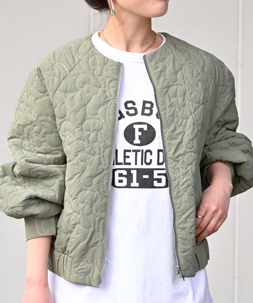 B.C STOCK ジャケット ブルゾン コード刺繍ブルゾン レディース 