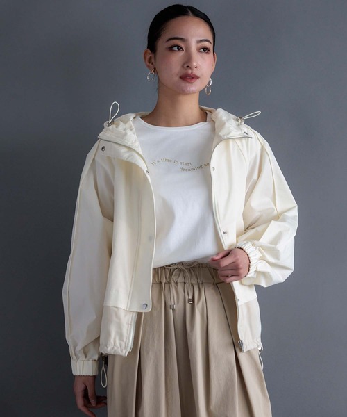 RAW FUDGE ジャケット ブルゾン ボリュームスリーブマンパーブルゾン  