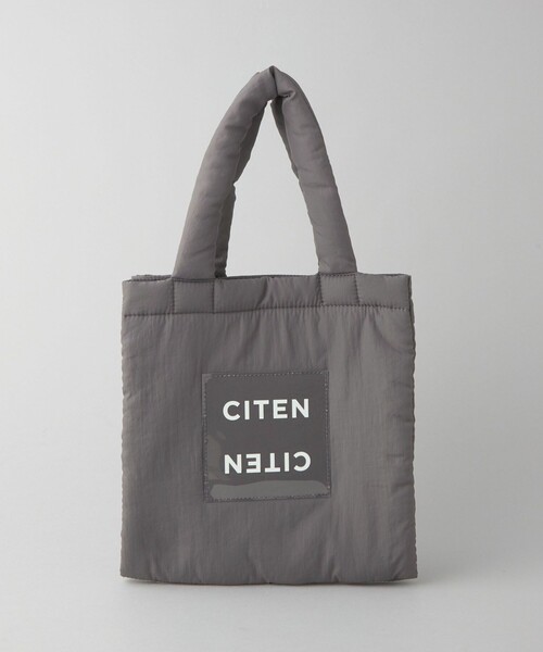 ロゴパッチパデッドトートバッグ CITEN｜<CITEN>パデッド クリア ロゴ トートバッグ | Rakuten