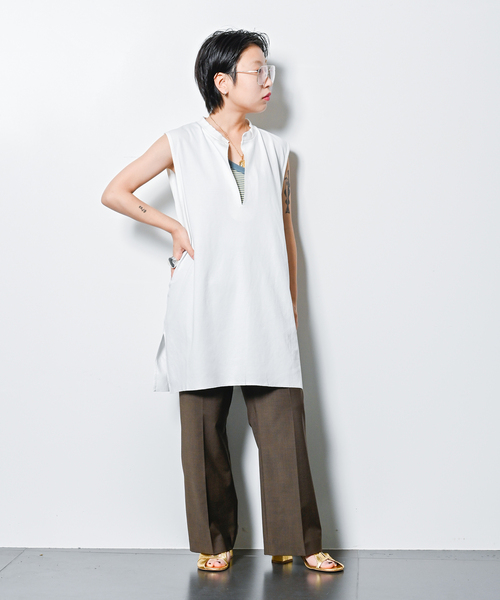 CITYSHOP（シティショップ） tシャツ Tシャツ 「追加」KEY NECK N-SL T 