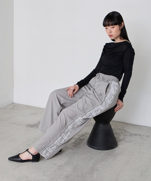 forksy.（フォルクシー） ワイドパンツ パンツ 「forksy.」レース