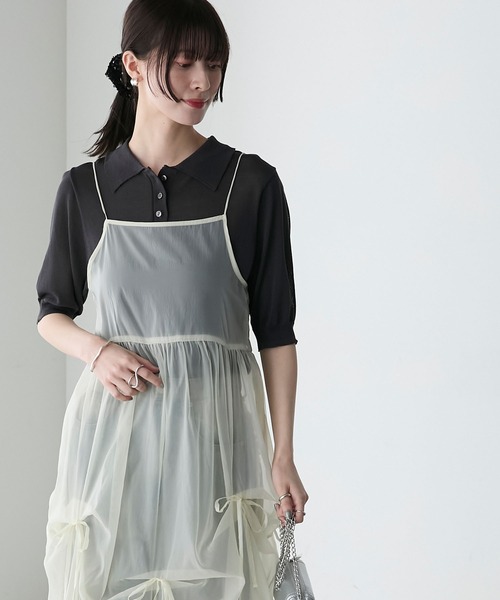 forksy.（フォルクシー） ワンピース 「forksy.」リボンデザイン