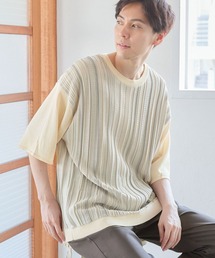 セーター ニット 3DニットＴシャツ / 127459 メンズ｜ZOZOTOWN Yahoo!店