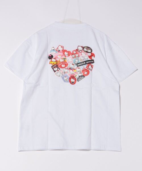 tシャツ 「HELLO KITTY」meets PEPE PUFFY BALOON L/S Tシャツ レディース メンズ PUBLUX/”HELLO KITTY/ハローキティ” LOVE ロゴTシャツ 限定展開