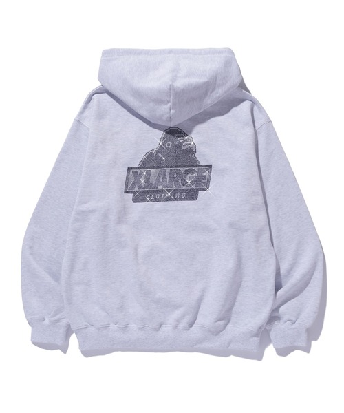 XLARGE（エクストラ ラージ） パーカー RHINESTONE OG ZIP HOODED