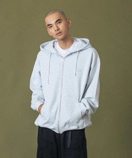 XLARGE パーカー RHINESTONE OG ZIP HOODED SWEATSHIRT メンズ
