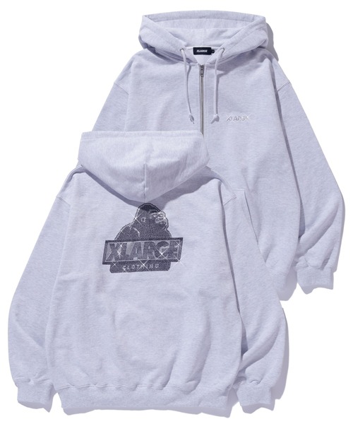 XLARGE（エクストラ ラージ） パーカー RHINESTONE OG ZIP HOODED