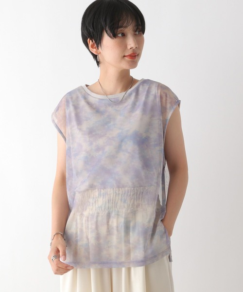 Ｒ♡さん専用 LEPSIM tシャツ チュールレイヤードノースリーブ 132391