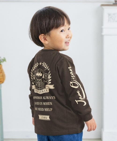 ANPANMAN KIDS COLLECTION tシャツ ジャムおじさんバイク長袖T