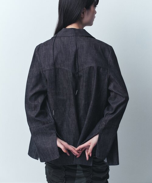 CODE A ブラウス シャツ fronthook shirt jacket レディース