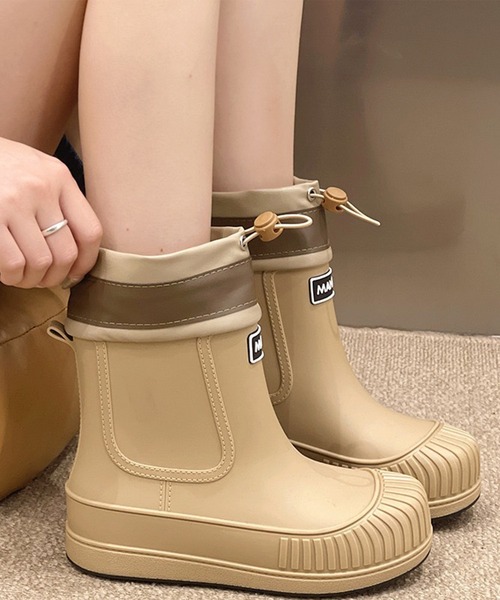 aimoha（アイモハ） 長靴 レインブーツ 厚底ハイトップレインブーツ