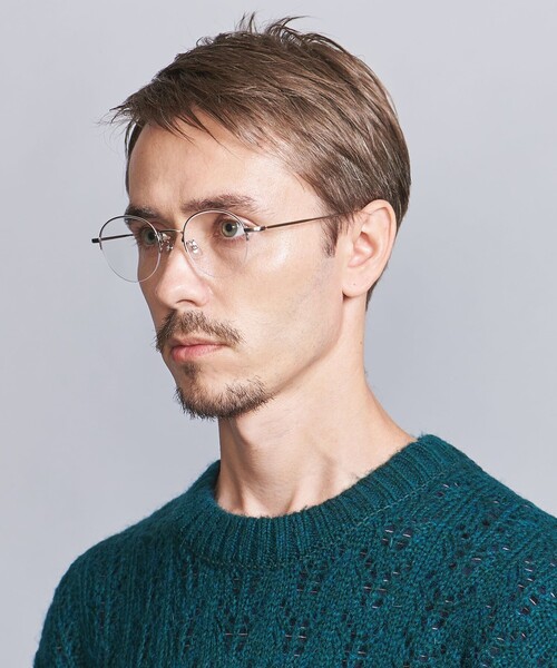 伊達メガネ メガネ 眼鏡 「別注」 「KANEKO OPTICAL（金子眼鏡）」 Toby/アイウェア ‐MADE IN JAPAN‐ メンズ | KANEKO OPTICAL | 02