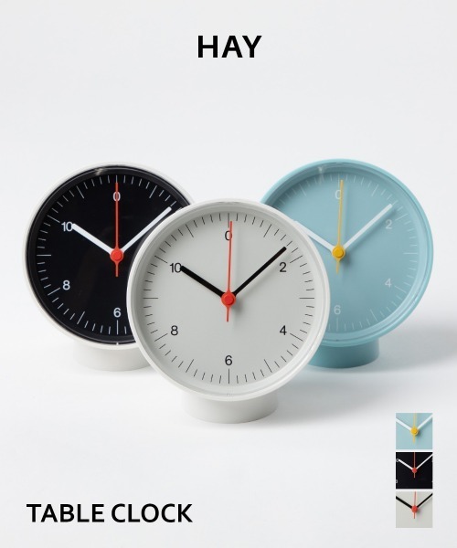 HAY 時計 Table Clock ヘイ テーブル 置時計 : ZOZOTOWN Yahoo