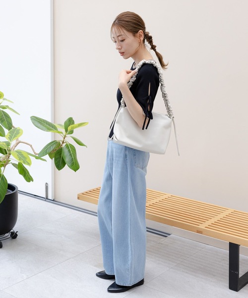 LAKOLE（ラコレ） ショルダーバッグ バッグ 2WAYギャザーショルダー