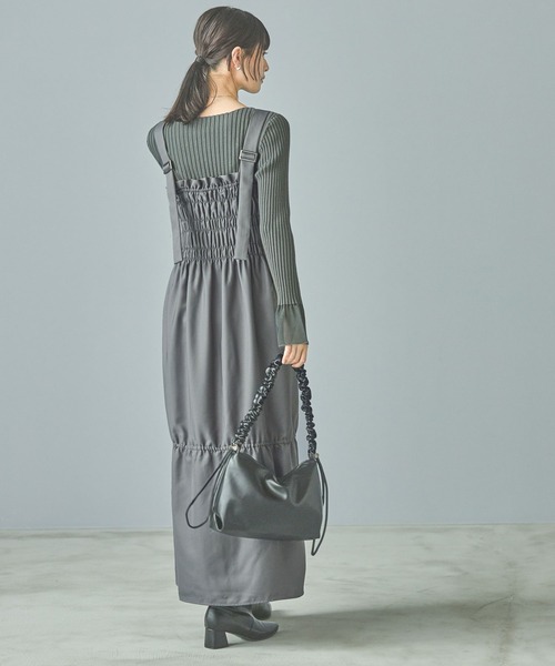 LAKOLE（ラコレ） ショルダーバッグ バッグ 2WAYギャザーショルダー