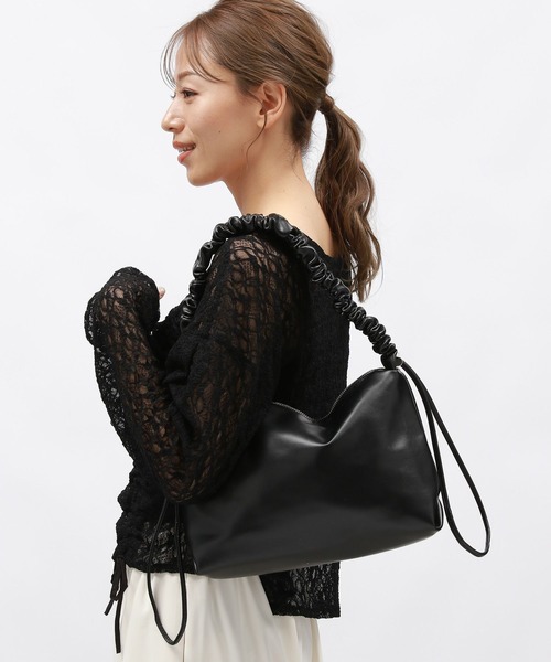 LAKOLE（ラコレ） ショルダーバッグ バッグ 2WAYギャザーショルダー