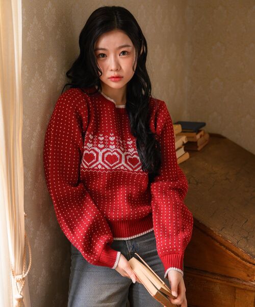 Emsexcite（エムズエキサイト） ニット セーター ノルディックNTPO