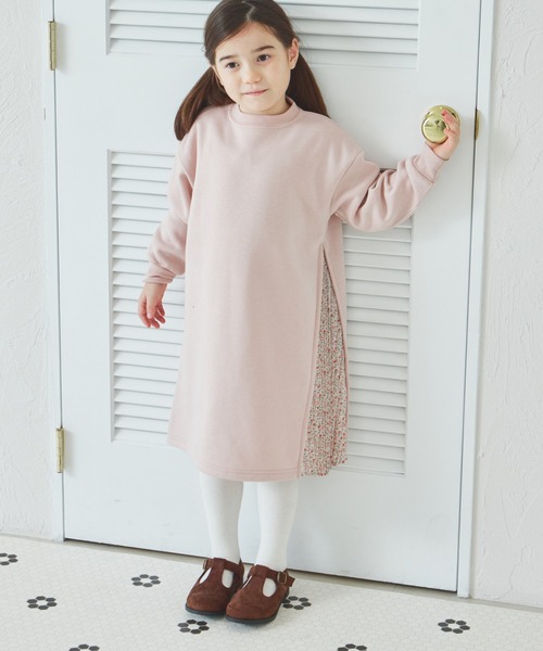 pairmanon（ペアマノン） ワンピース 「ぬくふわ」裏起毛 サイド