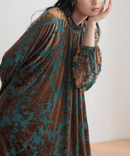 Neina ドレス ベロアオパールワンピースドレス 大きいサイズ有