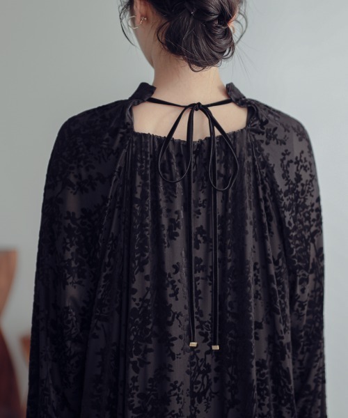 Neina ドレス ベロアオパールワンピースドレス 大きいサイズ有