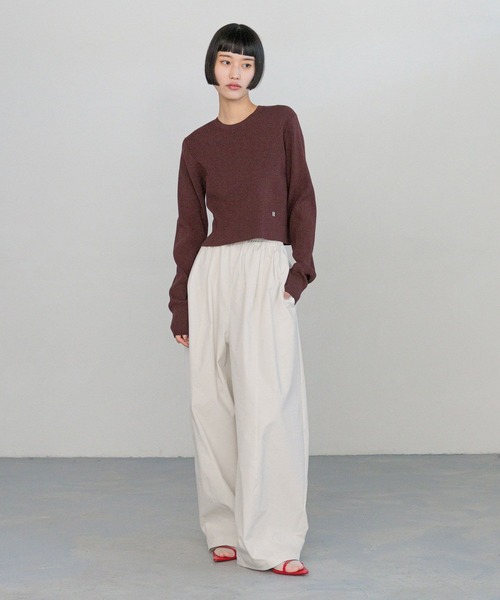 パンツ イージーワイドパンツ 243166 レディース : ZOZOTOWN Yahoo!店