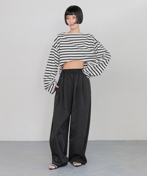 パンツ イージーワイドパンツ 243166 レディース : ZOZOTOWN Yahoo!店