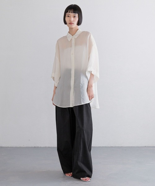 OI3oNページ パンツ イージーワイドパンツ 243166 レディース : ZOZOTOWN Yahoo!店