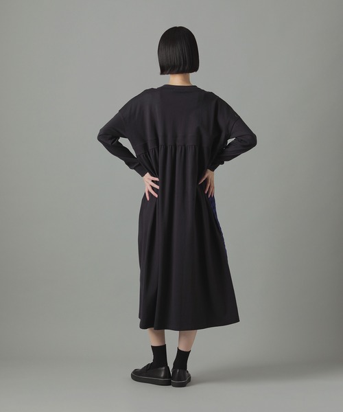 【美品】ZUCCa ズッカ 25SS サッカーチェックジャージィー ワンピース ZUCCa ワンピース サッカーチェックジャージィー/ワンピース / S