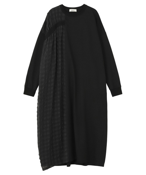 【美品】ZUCCa ズッカ 25SS サッカーチェックジャージィー ワンピース ZUCCa ワンピース サッカーチェックジャージィー/ワンピース / S