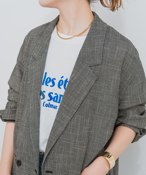 Spick＆Span ジャケット テーラードジャケット カラミルーズジャケット