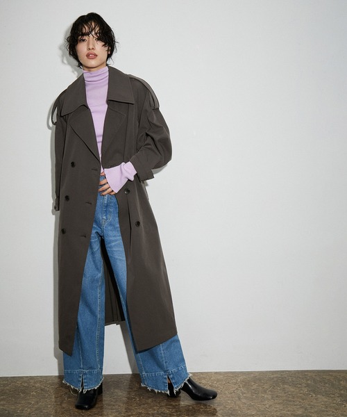 ADAM ET ROPE'（アダムエロペ） トレンチコート 36 スミクロ