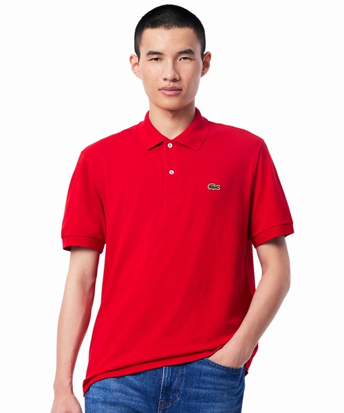 LACOSTE（ラコステ） ポロシャツ 通気性 イージーケア 軽量鹿の子ピケ