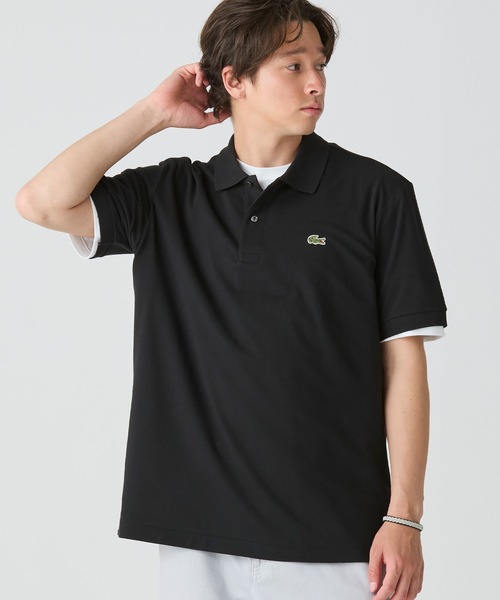 LACOSTE（ラコステ） ポロシャツ 通気性 イージーケア 軽量鹿の子ピケ