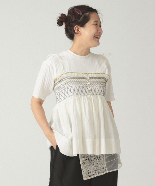 BEAMS BOY キャミソール シャーリング : ZOZOTOWN Yahoo!店