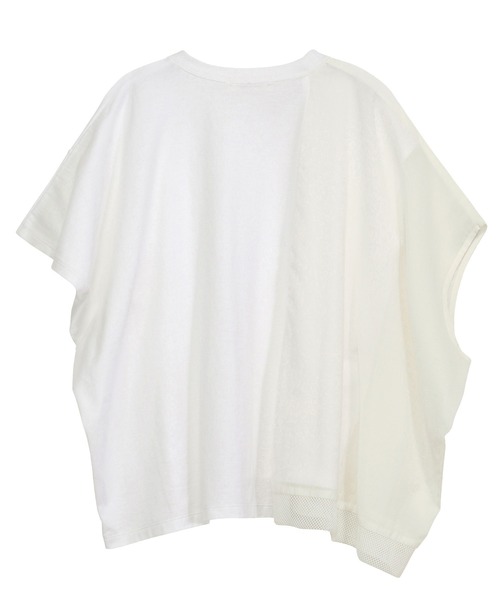 zucca メッシュ ドッキング ジャージィー カットソー Tシャツ ズッカ M ZUCCa / S メッシュドッキングジャージィー / カットソー(M