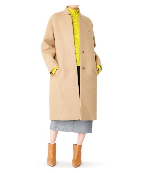 LE CIEL BLEU（ルシェルブルー） コート 36 ブラック レディース