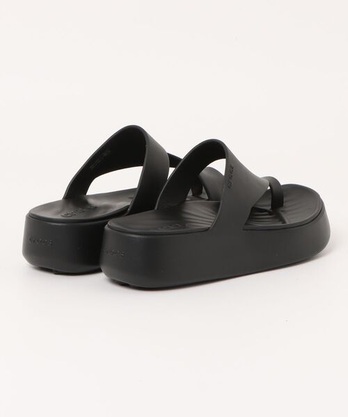 【crocs】Getaway Platform Toe Loop★快適シームレスサンダル!! クロックス ゲッタウェイ サンダル 厚底｜2025春夏新作｜Crocs公式