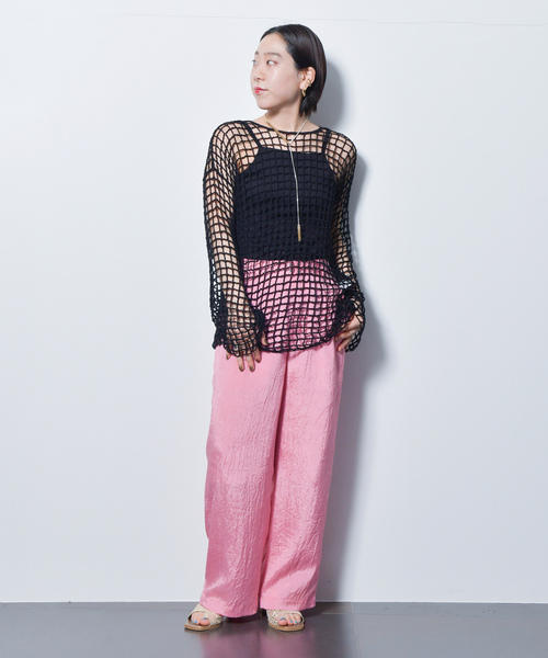 「6」 長袖ニット FREE ブラック レディース CITYSHOP 「CITYSHOP」 長袖ニット FREE ブラック レディース